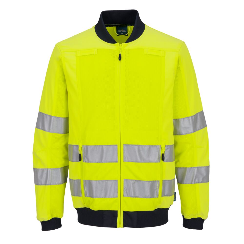 Portwest Hi-Vis Mesh Panel Work Jacket