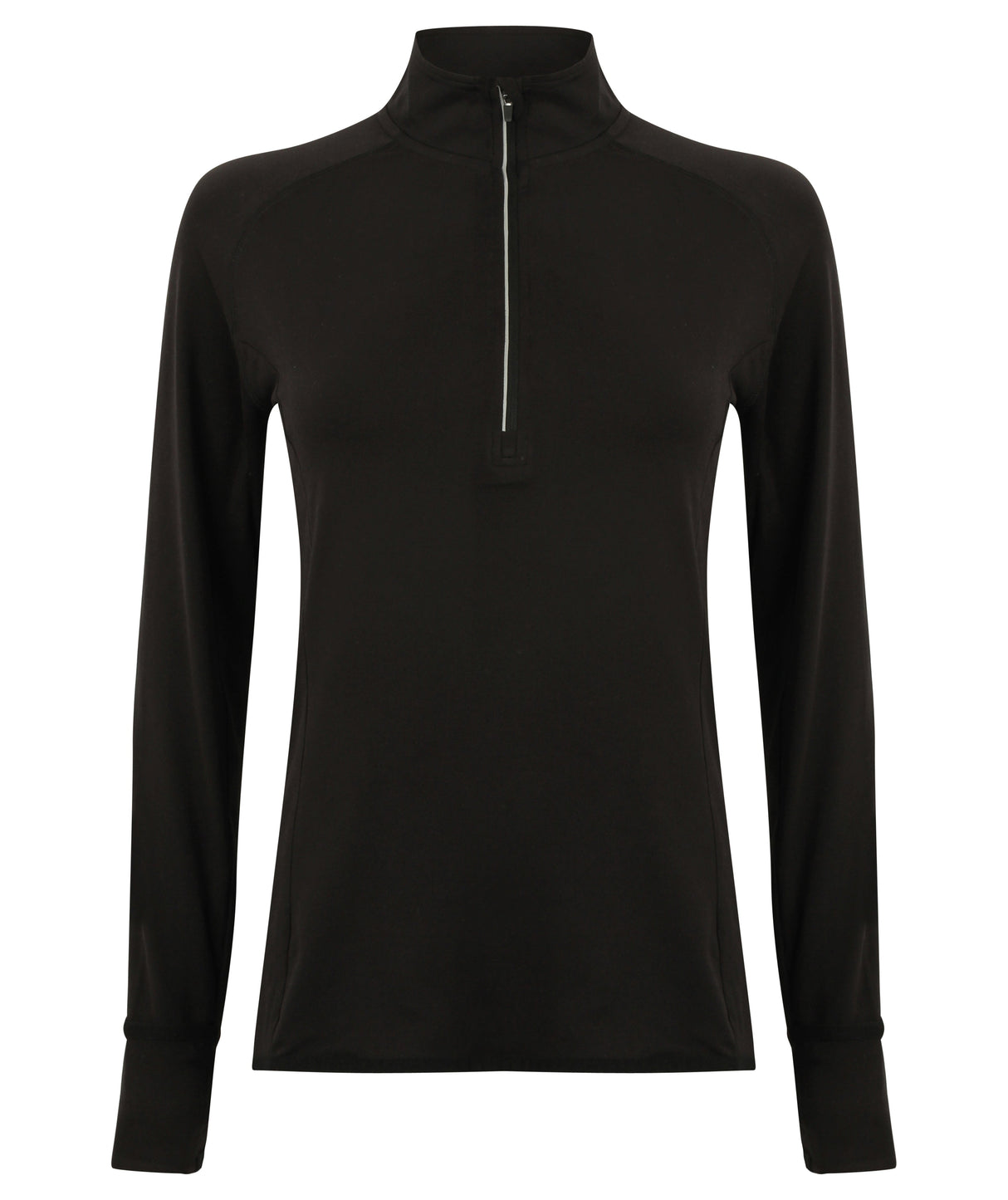 Tombo Women's Long-Sleeved ¼ Zip Top