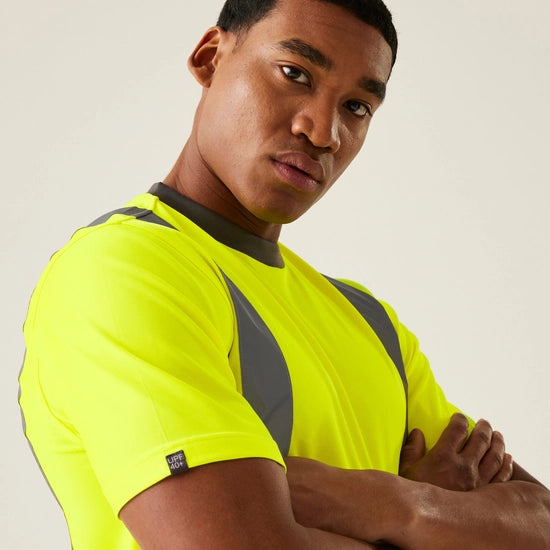 Regatta Professional Men's Hi-Vis Pro Contract T-Shirt Class 2