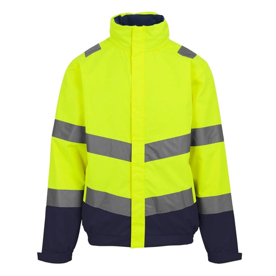 Regatta Professional Men's Hi-Vis Pro Contract Dover Waterproof Insulated Jacket Class 3