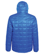 2786 Box Quilt Hooded Jacket