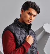 2786 Diamond Pane Padded Gilet