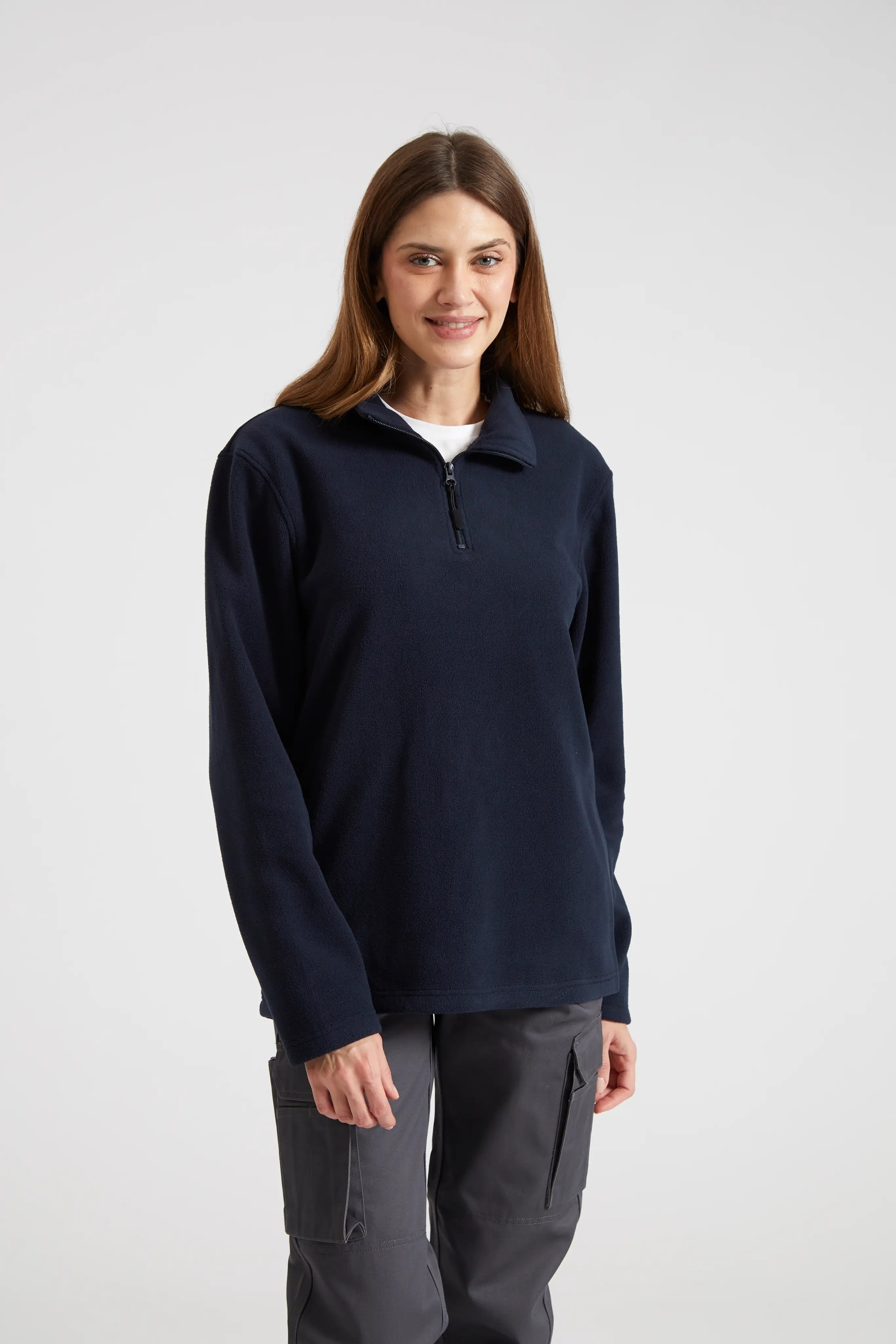 Uneek 170GSM Lightweight QuarterZip Microfleece Jacket