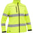 Bisley Womens Taped Hi-Vis Softshell Jacket #colour_yellow