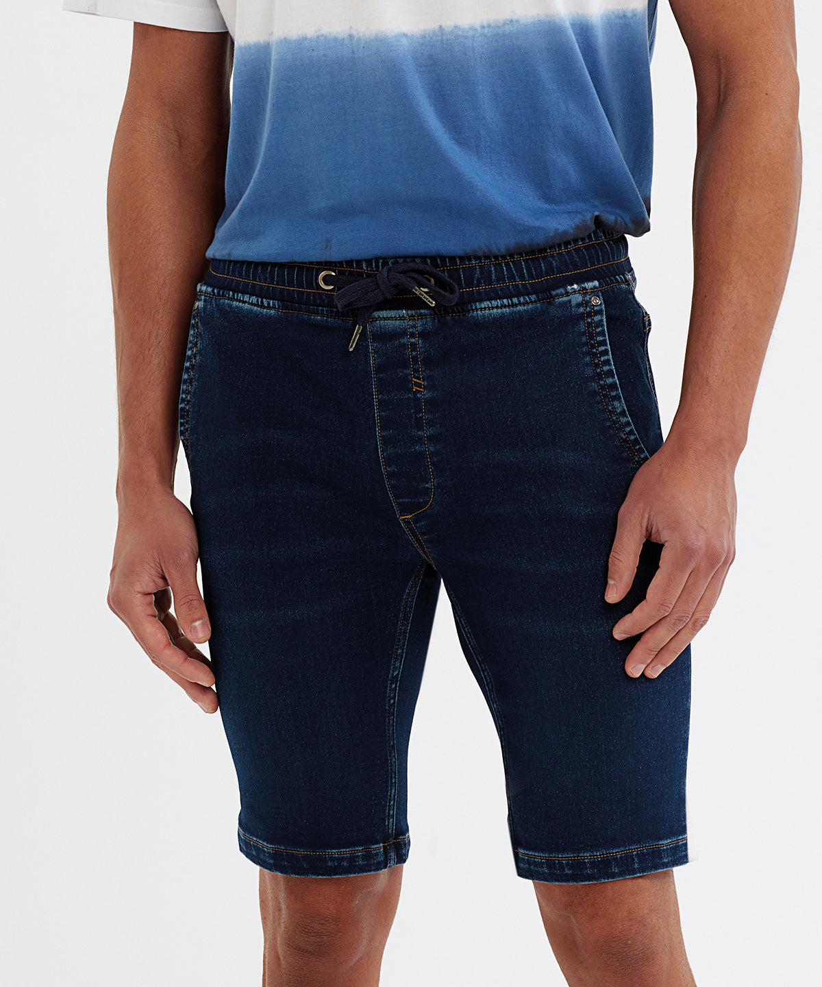 Wombat Men's Denim Drawstring Shorts