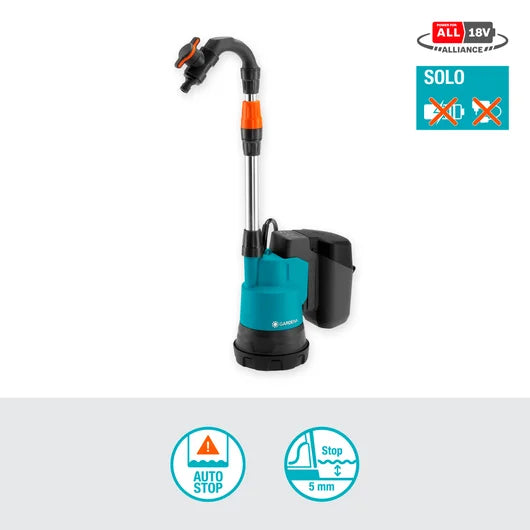 Gardena Rainwater Tank Pump 2000/2 18V P4A