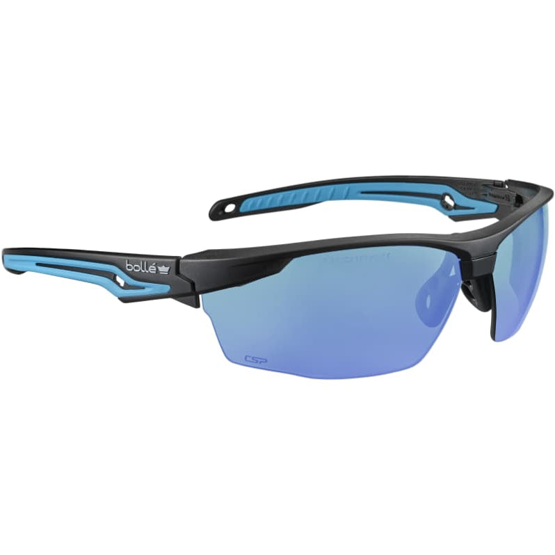 Bolle Safety Tryon Spectacles Cobalt Flash Recycled PC Lens