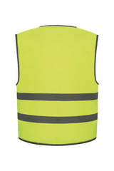 Yoko Hi-Vis Reflective Border Kids Waistcoat