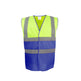 Yoko Hi-Vis Two-Tone Waistcoat