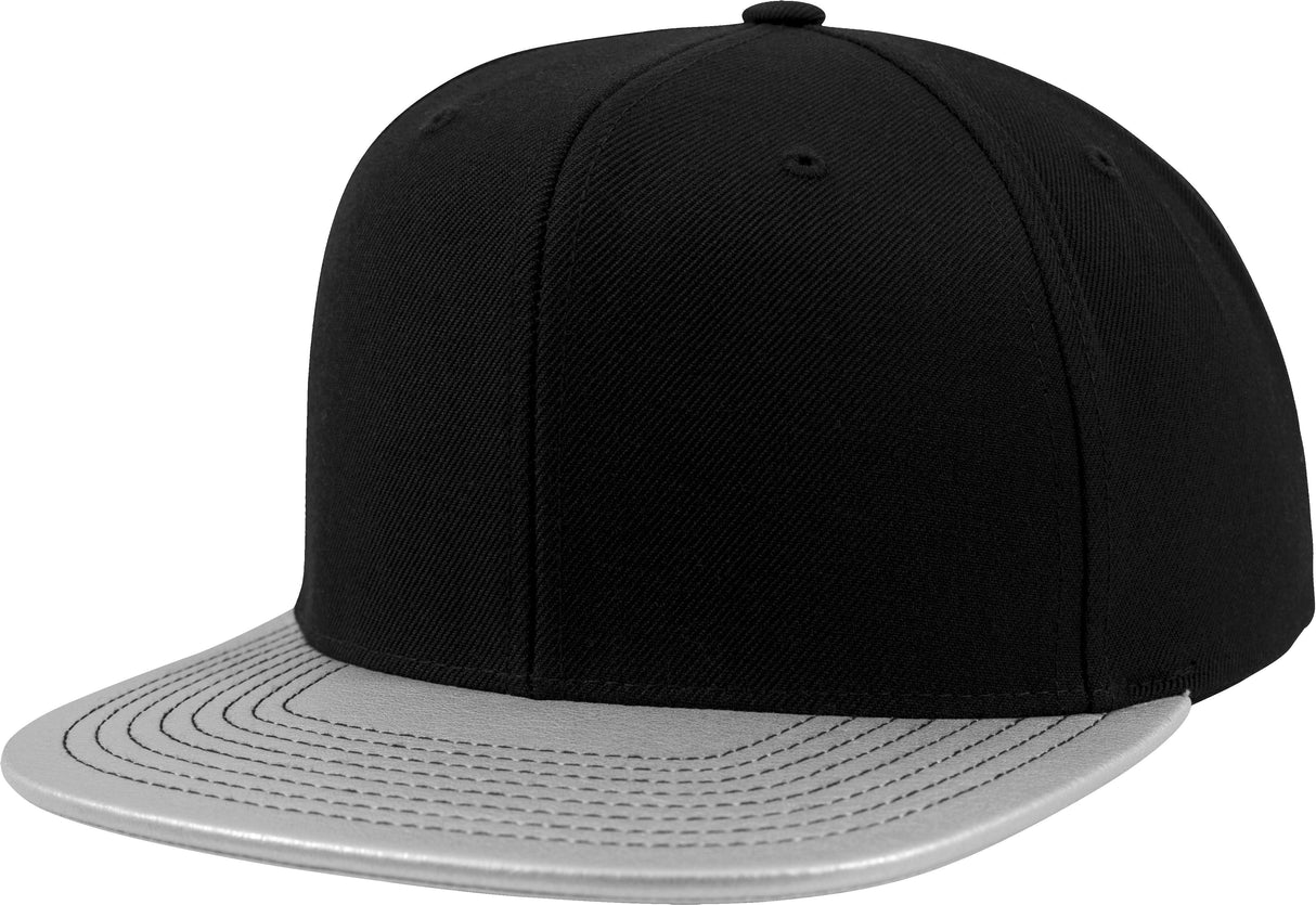 Flexfit By Yupoong Metallic Visor Snapback (6089Pu)