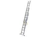 Zarges D-Rung Combination Ladder 3-Part 3 x 8 Rungs