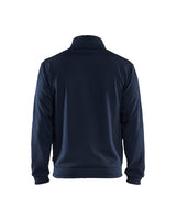 Blaklader Sweatshirt with Full Zip 3362 #colour_dark-navy-black