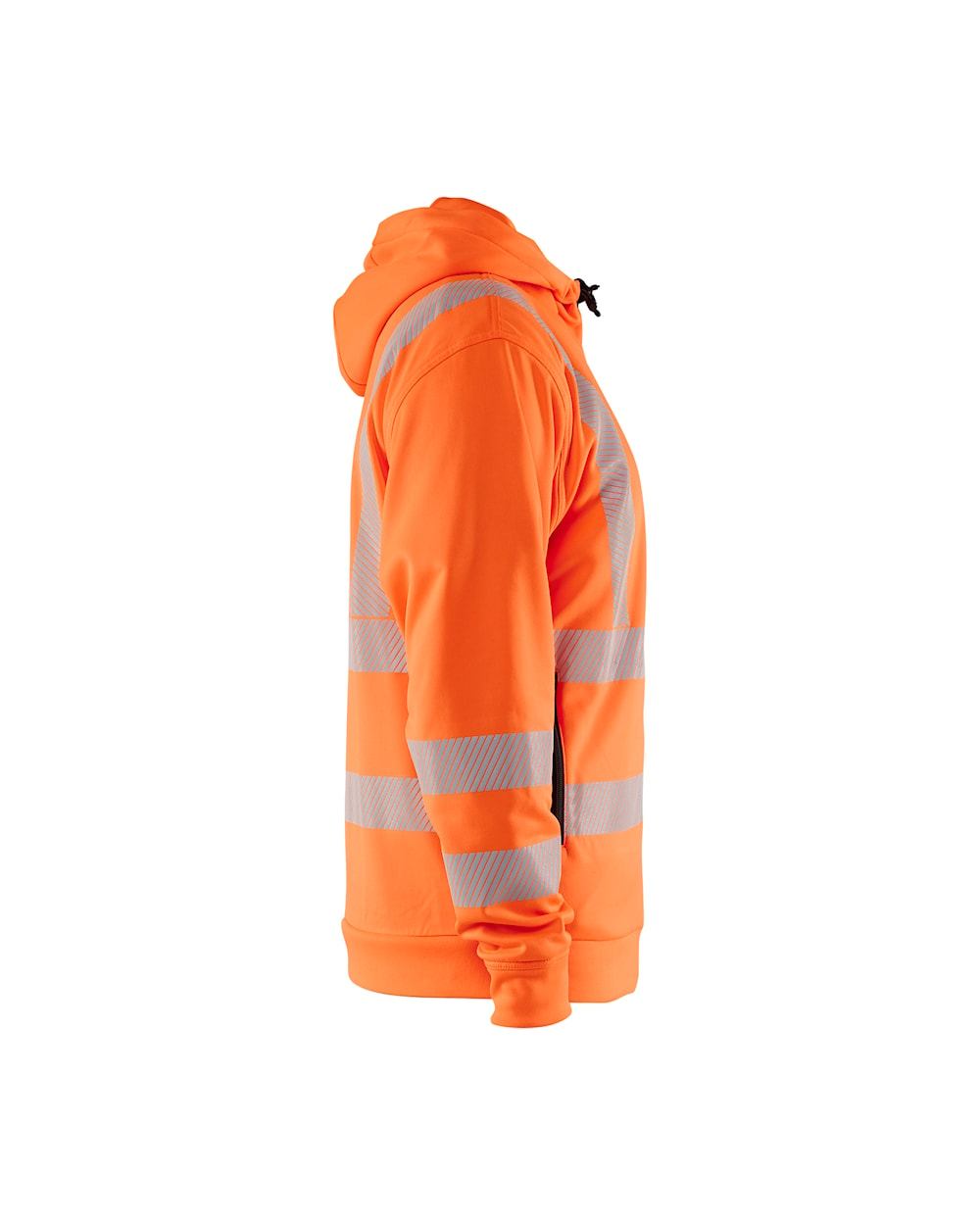 Blaklader Hi-Vis Hoodie Full-Zip 3565 #colour_orange