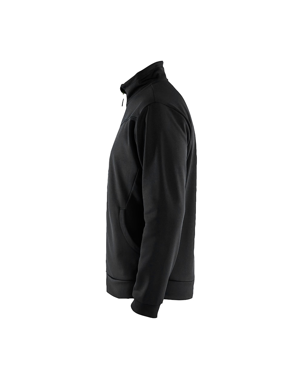 Blaklader Sweatshirt with Full Zip 3362 #colour_black-dark-grey