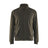 Blaklader Sweatshirt with Full Zip 3362 #colour_dark-olive-green-black