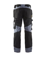 Blaklader Craftsman Trousers 1555 - Black/Grey