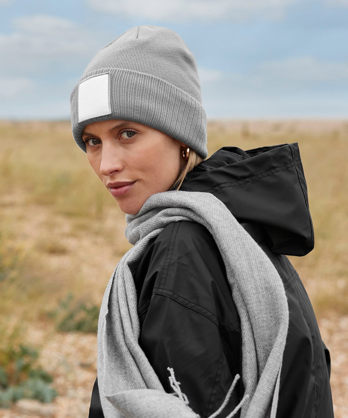 Beechfield B337R Appliqué Patch Beanie