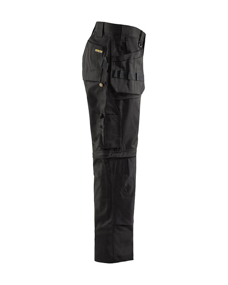 Blaklader Zip-Off Trousers 1538 #colour_black