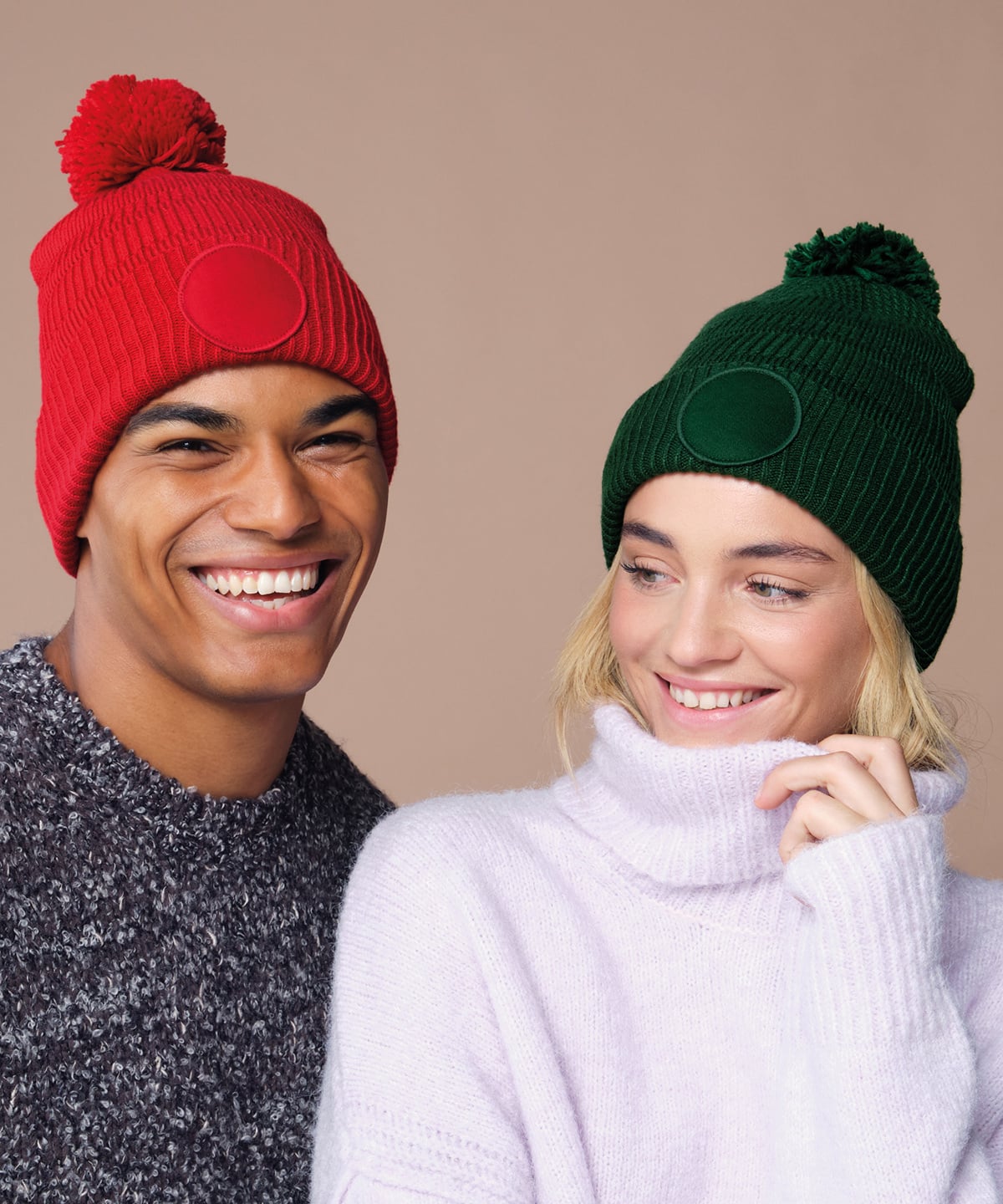 Beechfield B530R Fan Patch Beanie