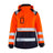 Blaklader Women's Hi-Vis Shell Jacket 4904 #colour_orange-navy-blue