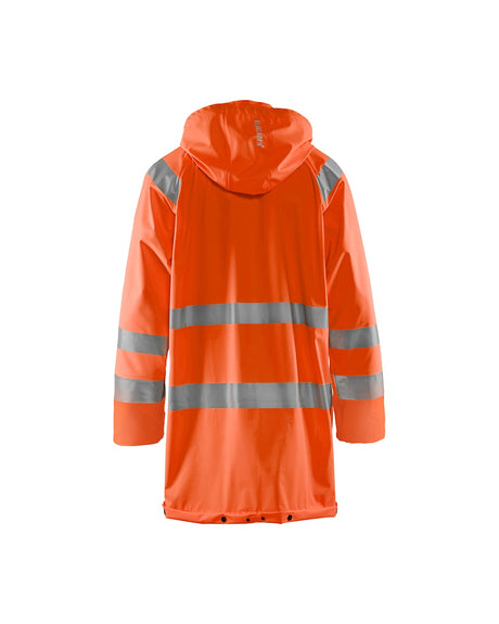 Blaklader Rain Jacket Hi-Vis Level 1 4324 #colour_orange