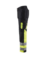 Blaklader Hi-Vis Trousers 15291370 - Black/Hi-Vis Yellow