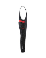 Blaklader Industry Bib Overall Stretch 2644 - Black/Red