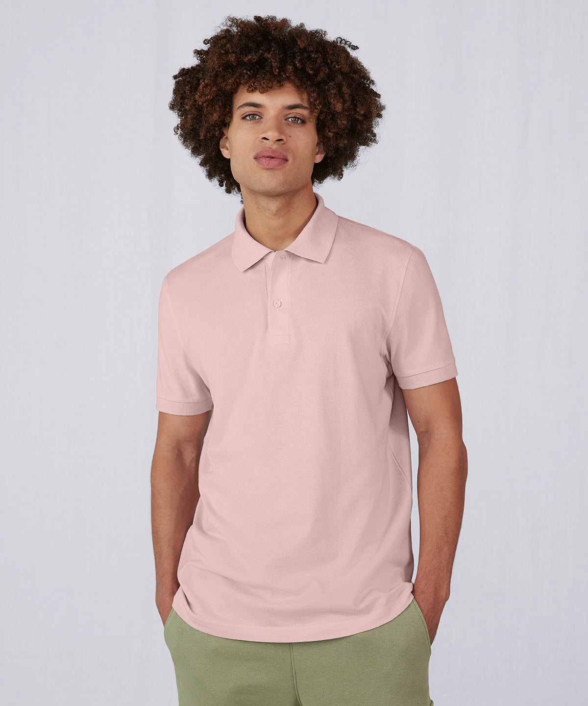 B&C Collection My Polo 180 - Blush Pink