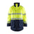 Blaklader Multinorm Winter Parka 4527 #colour_hi-vis-yellow-navy-blue