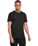 Build Your Brand Basic Basic Round Neck Tee - Black