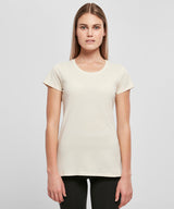 Build Your Brand Basic Women's Basic Tee - Sand