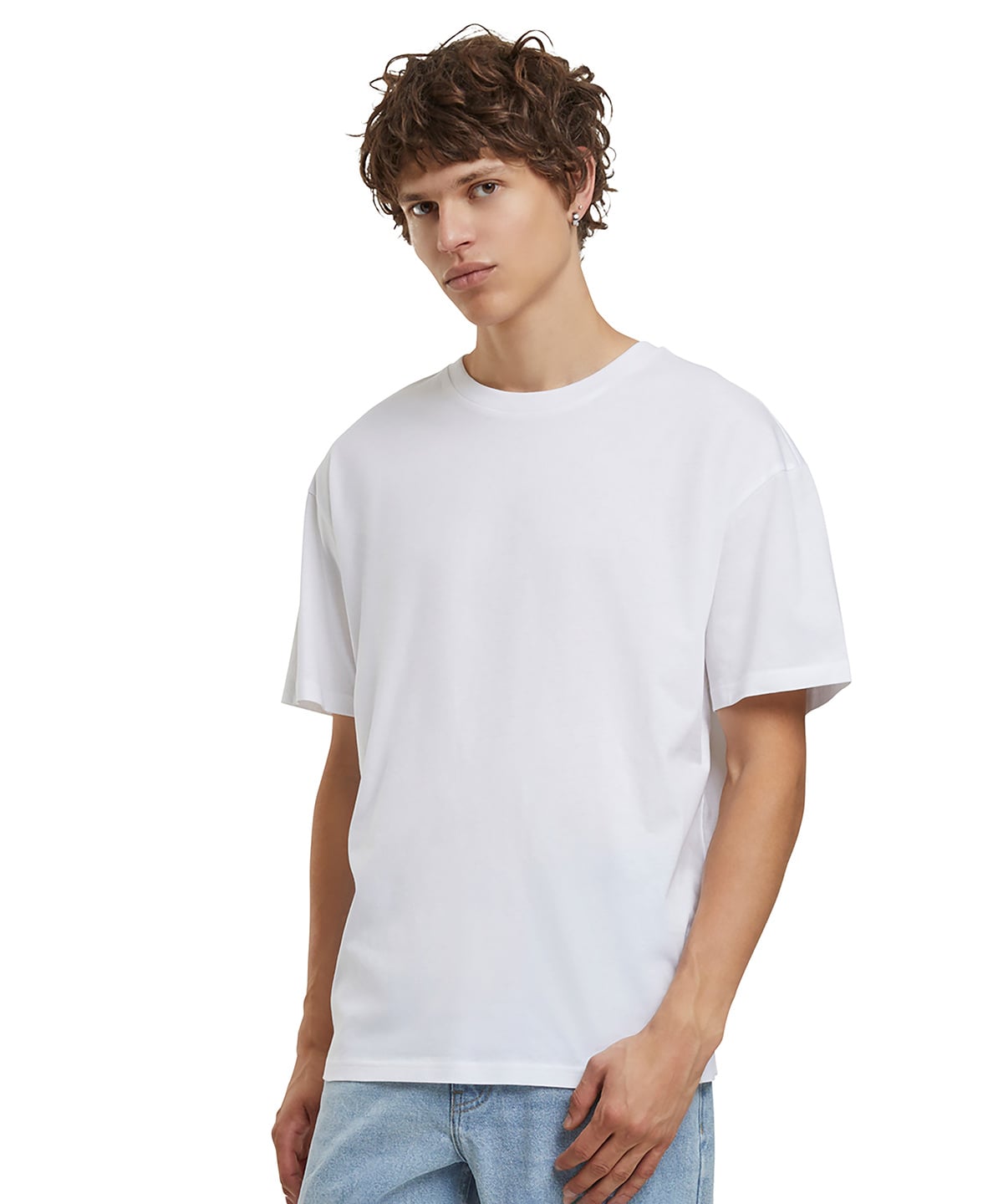 Build Your Brand Basic BB035 Light Basic Loose Tee
