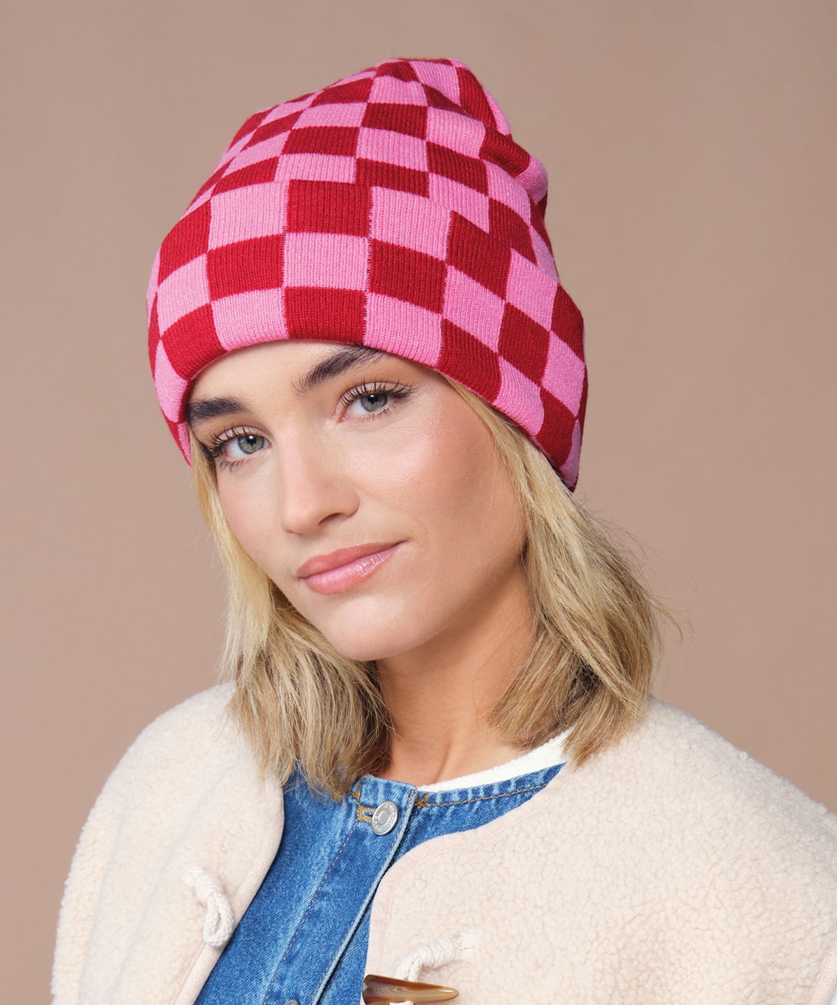 Beechfield BC531 Checkerboard Beanie