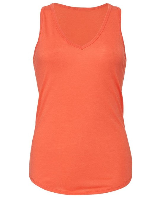 Bella Canvas Flowy V-Neck Tank Top