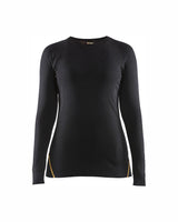 Blaklader Flame Resistant Women's Thermal Top, 68% Merino Wool 7213