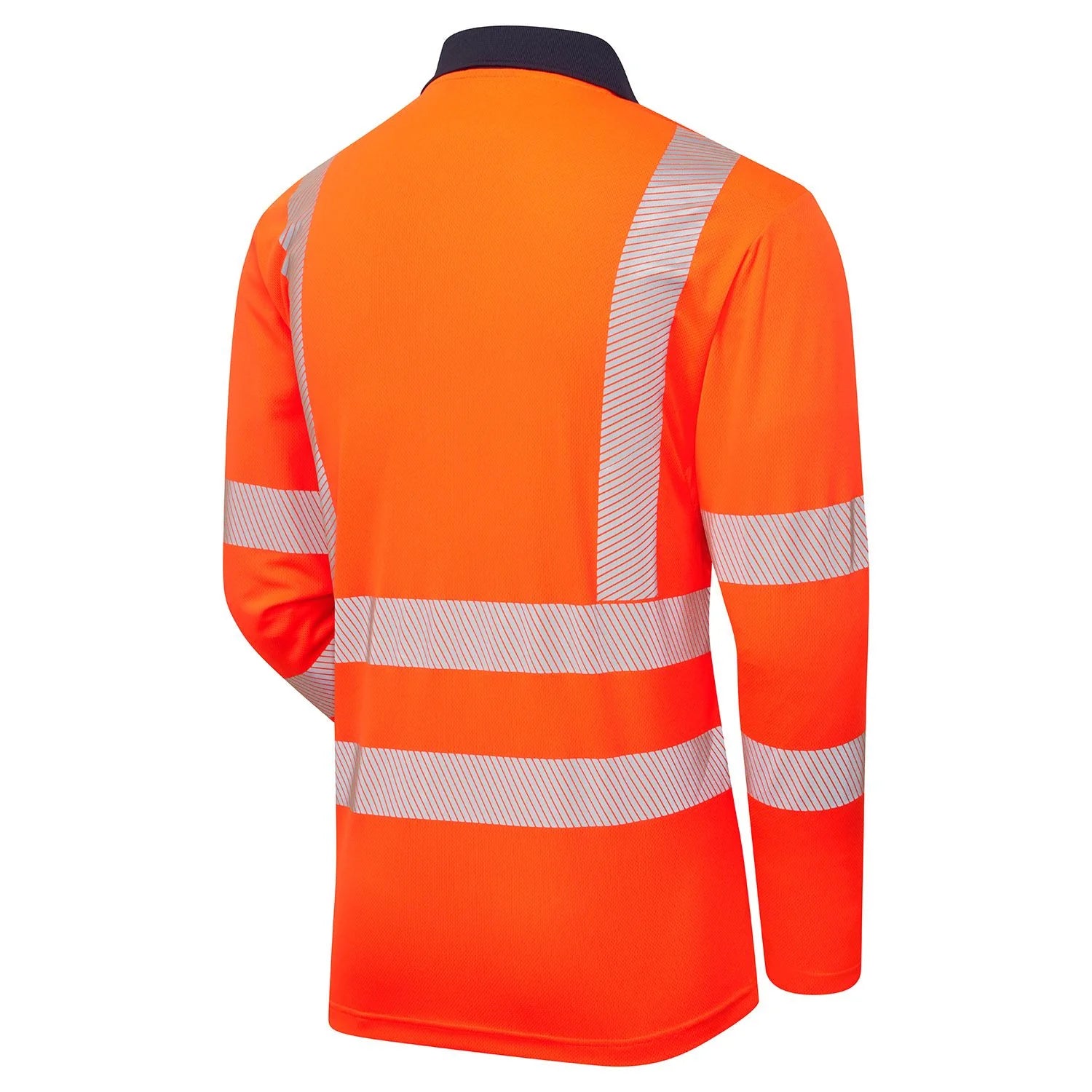 Supertouch Hi-Vis Eco Coolmax Long Sleeve Polo