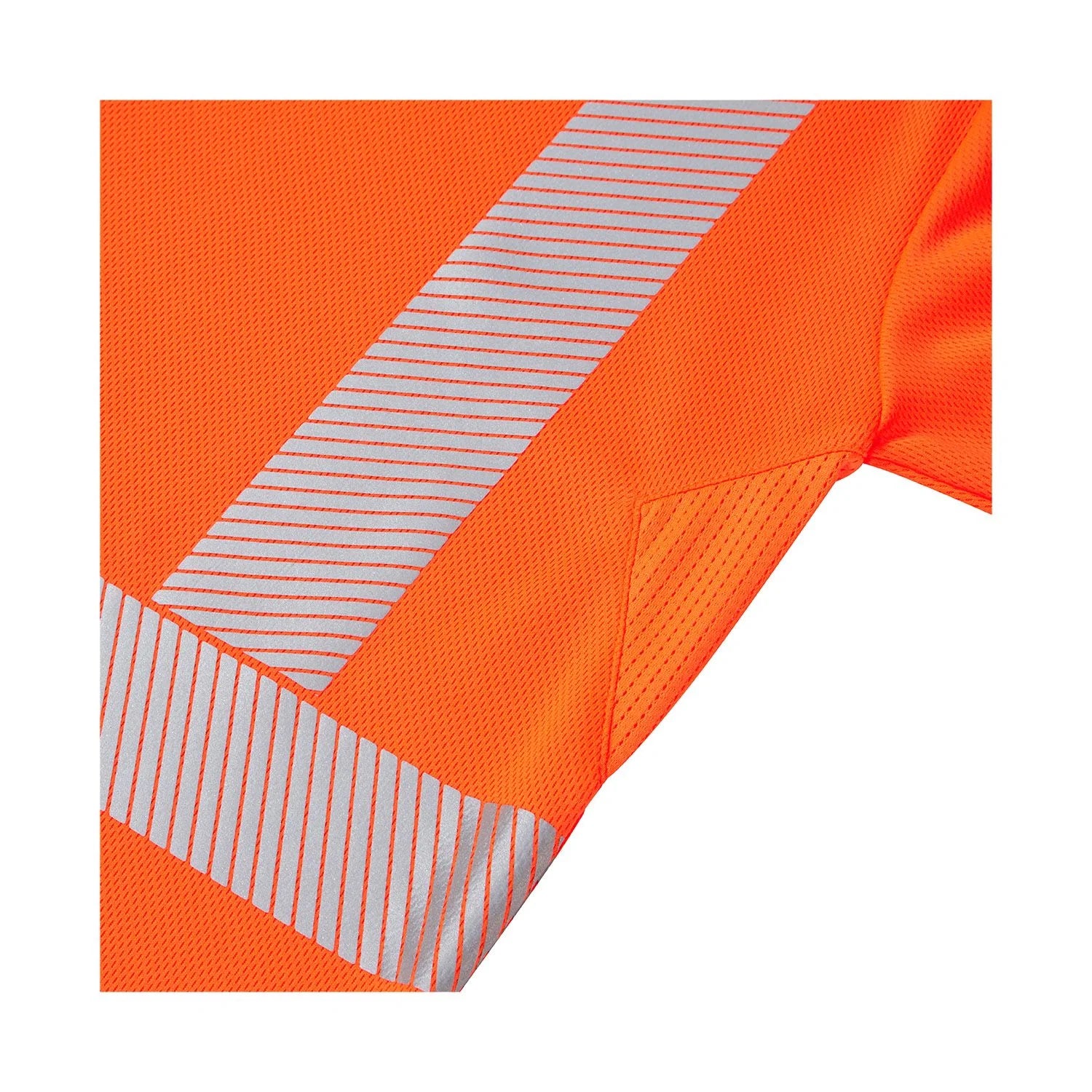 Supertouch Hi-Vis Eco Coolmax Long Sleeve Polo