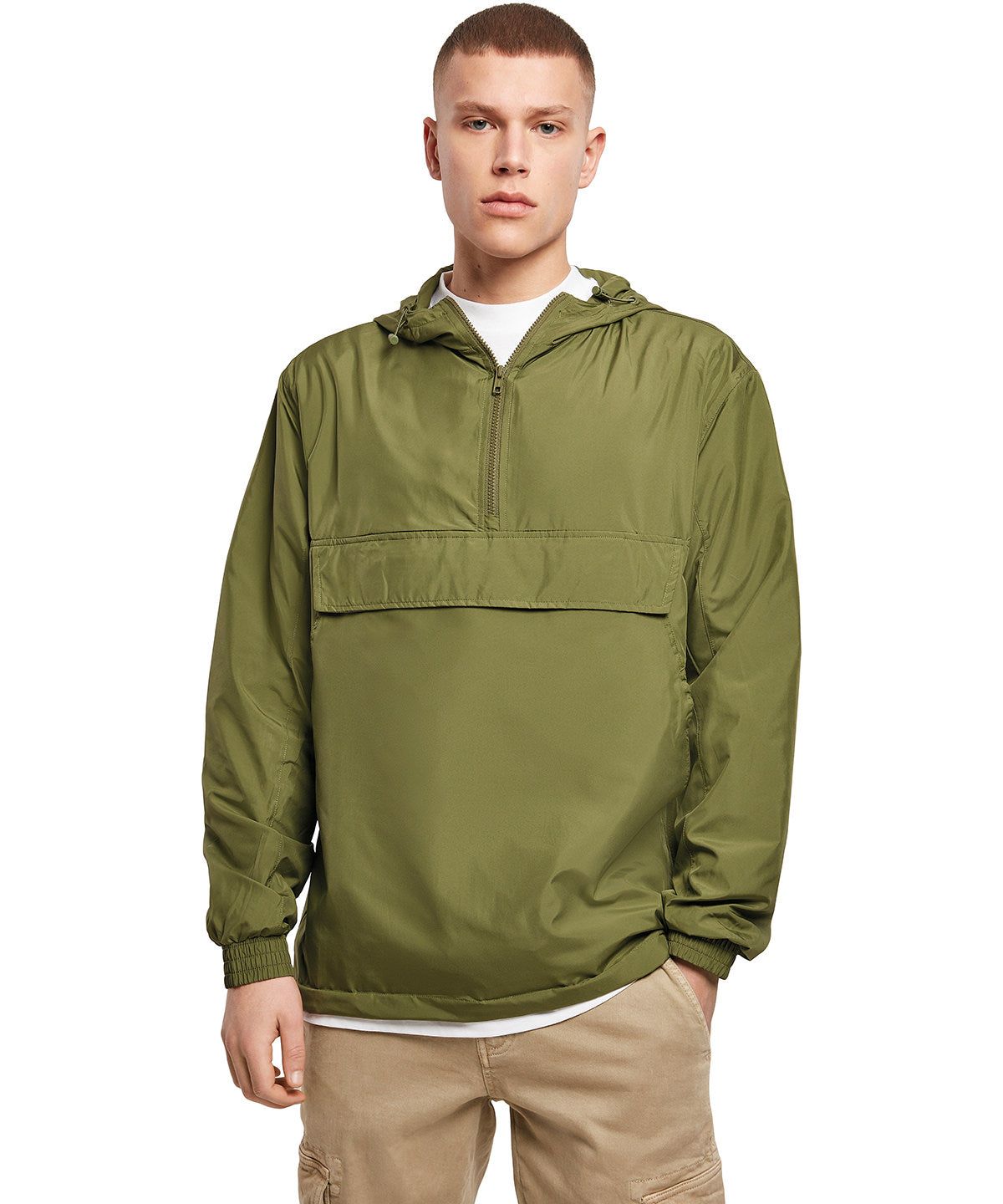 Build Your Brand Basic Pullover Jacket