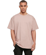 Build Your Brand Heavy Oversized Tee - Dusk Rose