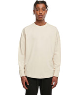 Build Your Brand Oversize Cut On Sleeve Long Sleeve