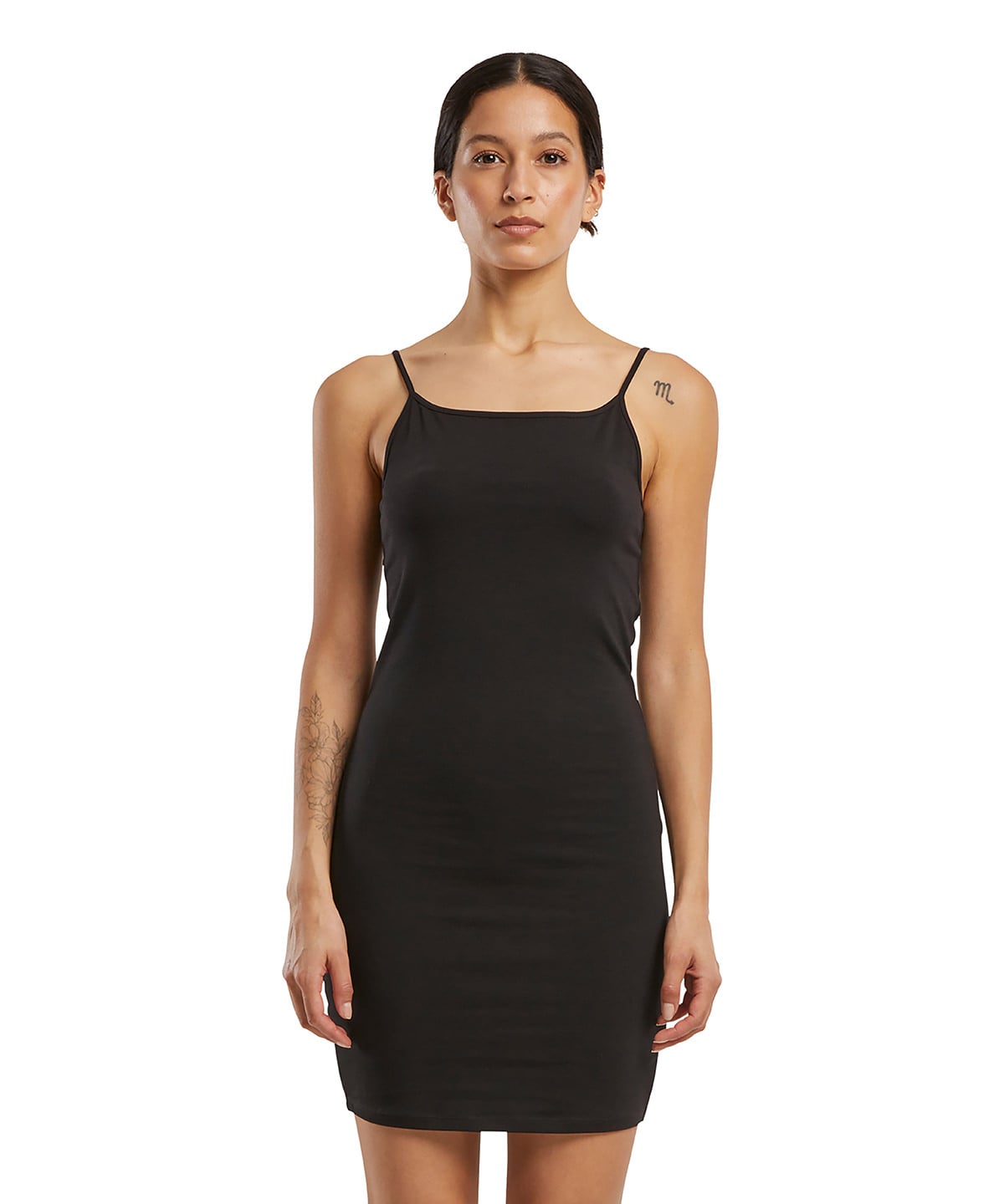 Build Your Brand BY313 Women’s Stretch Jersey Slim Dress
