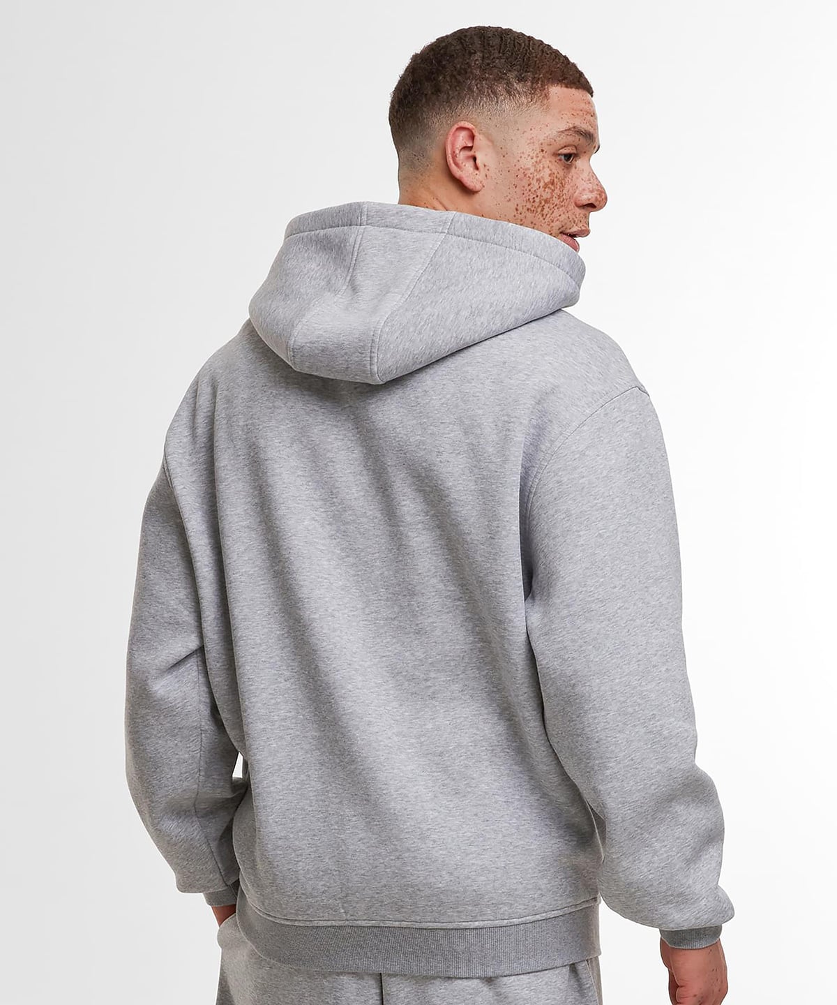 Build Your Brand BY410 Loose-Fit Hoodie