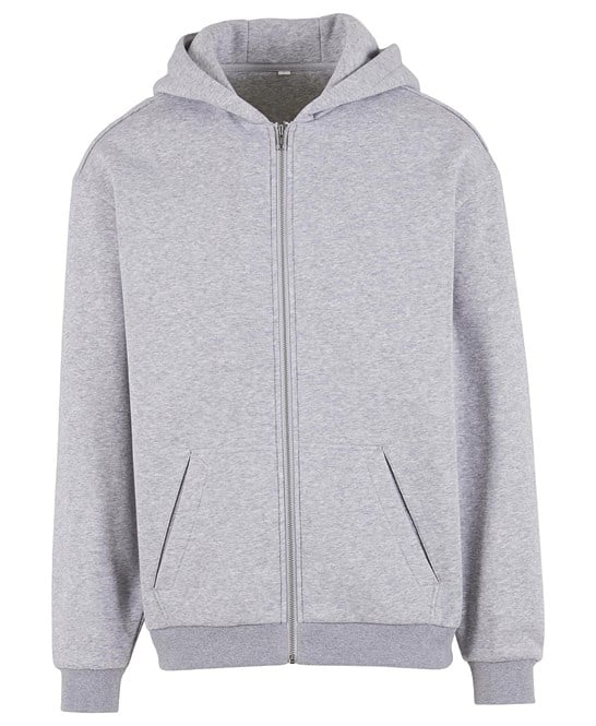 Build Your Brand BY443 Loose-Fit Zip Hoodie