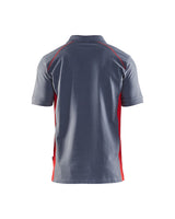 Blaklader Polo Shirt 3324 #colour_grey-red