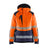 Blaklader Women's Winter Jacket Hi-Vis 4456 #colour_orange-navy-blue