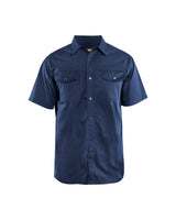 Blaklader Twill Shirt 3296 #colour_navy-blue