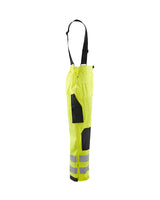 Blaklader Rain Trousers Hi-Vis Level 2 1302 #colour_hi-vis-yellow