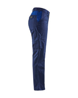 Blaklader Women's Industry Trousers 7104 #colour_navy-blue-cornflower-blue