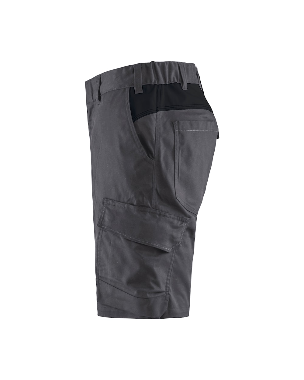 Blaklader Industry Shorts Stretch 1446 #colour_mid-grey-black