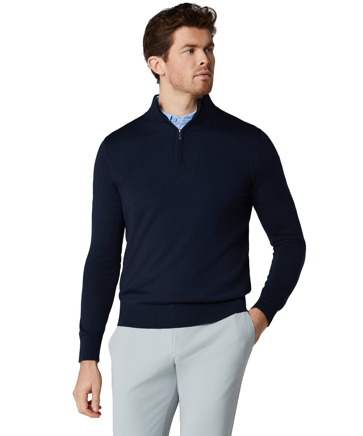 Callaway CW053 1/4-Zip Merino Blend Sweater